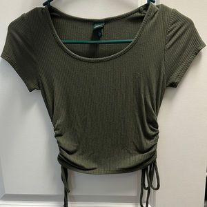 Target Cinched Crop Top